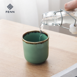 FENN Tazza da Tè in Ceramica e <span class=keywords><strong>Porcellana</strong></span> Dipinta <span class=keywords><strong>a</strong></span> <span class=keywords><strong>Mano</strong></span>, Design Nordico Personalizzato per Casa - Product Image 2