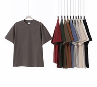 Camisetas personalizadas al por mayor con diseños personalizados, 305g, con bordado 3D, estampado en relieve y serigrafía para ropa urbana.
