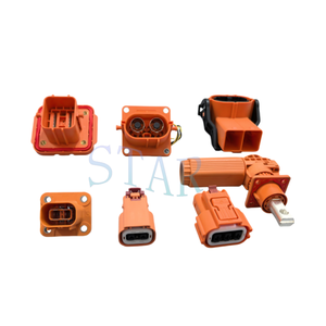 สายชาร์จรถยนต์ไฟฟ้าแบบกำหนดเอง สายไฟเชื่อมต่อ EV หุ้มฉนวน PVC แบบ 2 ขั้ว และ 3 ขั้ว สำหรับยานยนต์ - Product Image 1