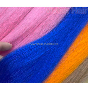 Super Braib Kanekalon, tresses définitionnées, postiche en fibre Kanekalon, faible chaleur, cheveux à tresser Kankelon pré-étirés, marque privée - Product Image 5