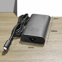 Cargador USB C de 90W para Portátil, Cable de Alimentación Tipo C para Dell Latitude 3400 3500 5400 5289 5300 7390 7200 2en1 Precision 3540