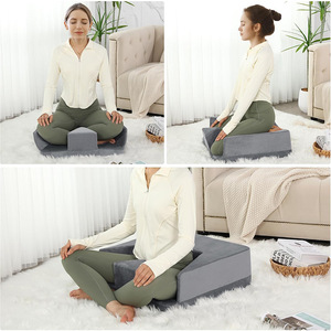 Meditation <b>Cushion</b> Folding Yoga Pilate Seat <b>Pad</b> For Zen Sitting Practice Under Window Sill Single Sofa Use Cotton Material - Product Image 4