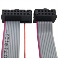 Faisceau de câblage à ruban plat de câble en PVC FFC de longueur personnalisée Eurorack pour synthétiseur modulaire motos conducteur en cuivre PBT