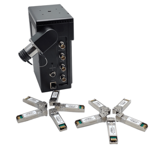 12G SDI SFP modulo 4K Video SFP adatto per Blackmagic <span class=keywords><strong>BMD</strong></span>, Yellobrik, di alta qualità, monomodale, fibra singola, 10km - Product Image 1