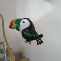 CYmylar nouveau design Toucan ballons en aluminium ballons d'oiseaux tropicaux pour décorations de fête d'anniversaire hawaïenne