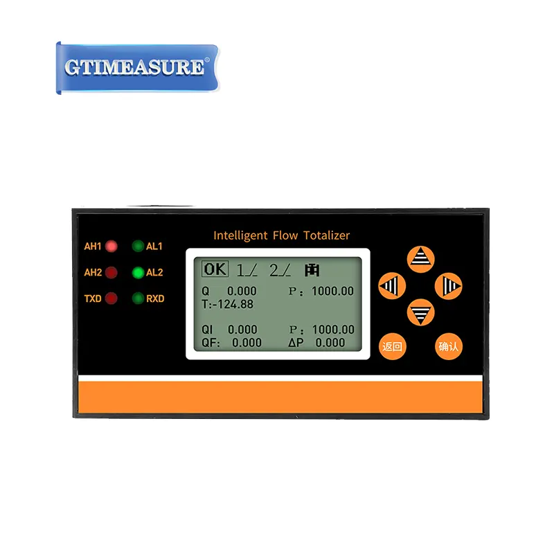 Digital Flow Totalizer Total Flow Batch Controller Instrument Gas Liquid Steam Data Logger for Water Flow Control