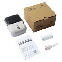 Impresora Portátil Inalámbrica para Impresión de Recibos y Etiquetas en Papel Térmico Directo de 58 mm, Uso en Puntos de Venta con Códigos de Barras