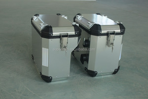 Moto Côté Boîte Sacs Sacoches Remus 43l Argent Pour Crf1000 Honda Africa Twin - Product Image 5