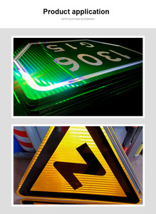 Film réfléchissant routier en PET de qualité ingénierie, livraison rapide, imperméable, résistant au soleil et au vent, pour usage extérieur - Product Image 2