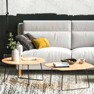 <span class=keywords><strong>Mesa</strong></span> auxiliar pequeña casa sala de estar muebles de madera moderna <span class=keywords><strong>mesa</strong></span> baja roble vaneer Mdf <span class=keywords><strong>mesa</strong></span> de centro lateral - Product Image 1