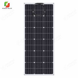 <span class=keywords><strong>Panneau</strong></span> <span class=keywords><strong>solaire</strong></span> flexible 150W 200W de qualité marine <span class=keywords><strong>pour</strong></span> voilier, yacht, arche, bimini, montage sur rail, chargeur PV monocristallin à cellules shingled PERC - Product Image 6