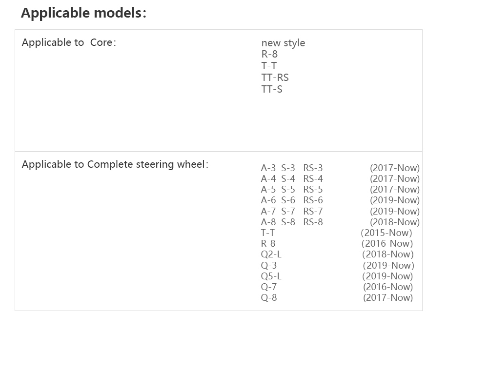 Carbon Fiber Steering Wheel For Audi TT R8 TTRS TTS MK2 MK3 Steering Wheel Control