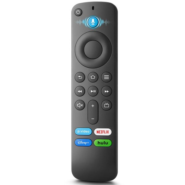 Replacement Voice Remote for Fire Stick & Fire TV - Compatible with Toshiba, Insignia Smart TVs