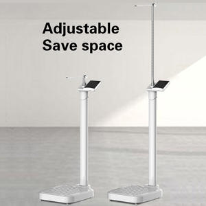 Multifunktionale Digitale Gewichts- und Größenmesswaage <span class=keywords><strong>BMI</strong></span> Größen- und Gewichtswaage 200kg Intelligente Größenwaage - Product Image 1