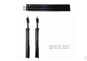 Muselina telón de fondo apoyo sistema para fotografía - Product Image 2