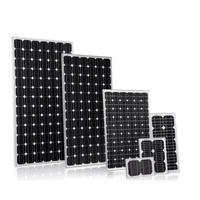 Kit de panneaux solaires miniatures monocristallins PERC 12V 18V 40W-160W à haute efficacité