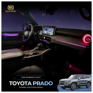 Garniture de LED ambiante 'CARDI' moulée en usine pour Toyota LC250 2024 Kit d'éclairage intérieur OEM avec tableau de bord et feux de porte - Product Image 2