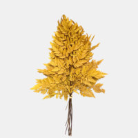 Feuillage séché d'Arachniodes coloré et préservé |   Plantes artificielles vertes pour la décoration d'hôtel et de maison |   Arrangements de table Décoration de mariage 45cm