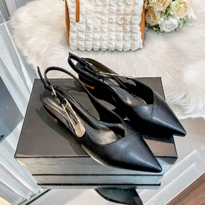 Novedad 2025: Zapatos de tacón alto sexys para mujer, estilo nupcial sin cordones, con plantilla de cuero genuino, transpirables, estilo veraniego, suaves para primavera. - Product Image 4