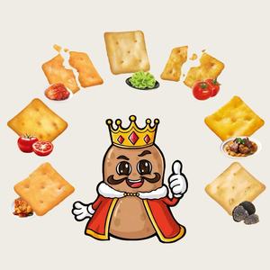 Wholesale Halal Non-Fried Healthy Snacks Tomato Flavor &amp; Barbecue Flavor Bulk Potato Chips - Product Image 5