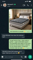 Matelas hybride VELLORA P01 Euro Top de luxe à ressorts ensachés, latex naturel élastique, mousse haute densité, 36 cm d'épaisseur, ergonomique 7 zones