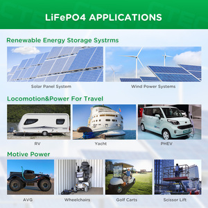 Batteria Ricaricabile CETCHi 12V 50Ah <span class=keywords><strong>100Ah</strong></span> 150Ah 200Ah LiFePO4 per Giocattoli Elettrici e Sistemi di Accumulo Solare - Product Image 5