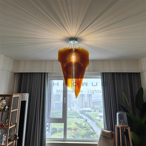 <span class=keywords><strong>Lampadario</strong></span> LED in acrilico lungo e medio, stile europeo di lusso creativo, per villa, scala e soggiorno - Collezione Italy <span class=keywords><strong>Slamp</strong></span> ARIA - Product Image 2