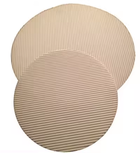 比萨饼垫瓦楞纸板包装，比萨饼盒衬垫方形或圆形，比萨饼插入比萨饼衬垫瓦楞纸热卖 - Product Image 4