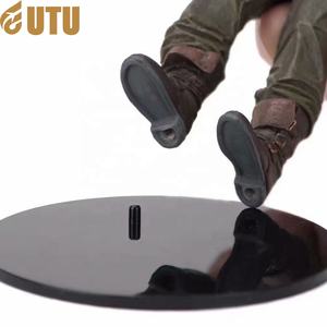 ฐานเหมาะสำหรับรูปแกะสลักและรูปแกะสลักขนาด6 "- 8" และสามารถใช้สำหรับการนั่งในระดับต่ำโปร่งใสขาวดำ (1 - Product Image 5