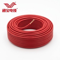 Cable Eléctrico BVR al por Mayor, Cable de Cobre Puro Trenzado de 1.5mm, 2.5mm, 4mm, 6mm, 450/750V, Cable Eléctrico de PVC IEC60332 para Proyectos de Construcción
