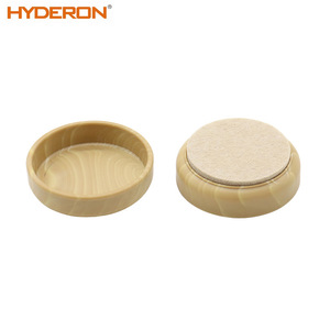 Hyderon Round Plastic Caster Cups Anti Slip <b>Table</b> Chair <b>Leg</b> Pads Home Use - Product Image 3