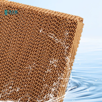 Prix direct usine 5090 Coussin de refroidissement évaporatif alvéolé, rideau humide pour poulailler, ventilation d'élevage avicole