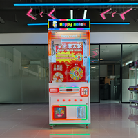 Mini machine à griffes d'arcade en plastique à monnayeur, interface anglaise, machine à cadeaux amusante pour tous les âges, jeu pour 1 joueur, pour centres de jeux