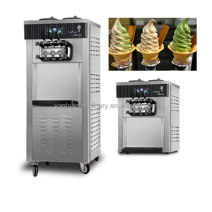 เครื่องทำไอศกรีมอัตโนมัติสำหรับอุตสาหกรรมเครื่องทำโยเกิร์ตแช่แข็ง3รสชาติทำด้วยตัวเองทำจากสเตนเลสดีไซน์ใหม่ - Product Image 5