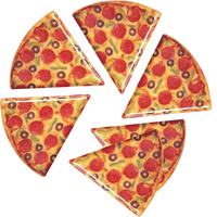 Fabricant Vente en gros Assiette à PIZZA en mélamine Vaisselle de spécialité de restaurant triangulaire créative Fête moderne sans BPA Lave-vaisselle