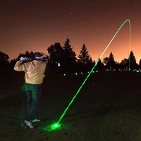 Balles de golf en gros personnalisables avec logo, lumineuses, flottantes, en caoutchouc, deux pièces, haute élasticité, absorbant la lumière