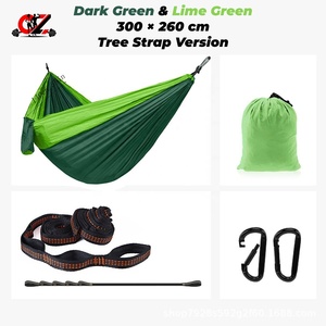 Lightweight Nylon Camping Gear Hammock Kit for <b>Child</b> Portable Outdoor Sleeping Hammock for <b>Backpacking</b> and Adventure - Product Image 3