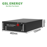 Sistema de Almacenamiento de Energía Solar Industrial y Comercial GSL ENERGY de 80 kWh 100 kWh BESS, Sistema de Energía Solar Híbrido Completo