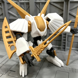 Mobile Suit <span class=keywords><strong>Gundam</strong></span>: Nueva figura de acción con impresión <span class=keywords><strong>3D</strong></span>, robot mecánico de descompresión, venta al por mayor de fábrica, multiarticulado y móvil. - Product Image 4