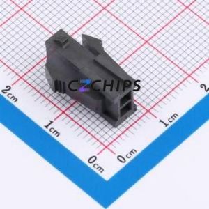 WAFER-MX3.0-02PJK-MB Housing (Wire-to-Board / Wire-to-Wire) P=3.03mm Connector 2x1P 3.03mm Micro-Fit (MX 3.0) 3.03mm - Product Image 1