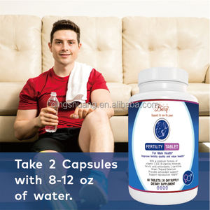 Tabletas Antioxidantes para la Salud de la Fertilidad Masculina, Marca Blanca Personalizable, Vitaminas B, C y E, Minerales, Extracto de Té Verde, Suplemento - Product Image 5