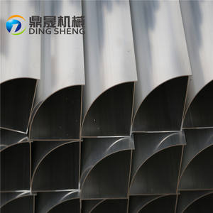 Manifattura diretta in alluminio profilo di estrusione per portapacchi armadio di forma ovale - Product Image 4