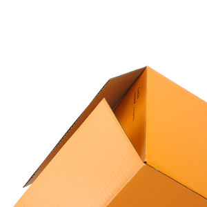 Caja de <span class=keywords><strong>correo</strong></span> corrugada para embalaje, embalaje de cartón naranja - Product Image 5