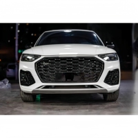 Grille de phare antibrouillard avant pour AUDI Q5 SQ5 SUV/Sportback 2021-2024, cache de phare antibrouillard nid d'abeille, accessoires style RSQ5