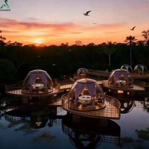 Casa Burbuja con Techo de Cielo Estrellado ANCSEM, Cabaña Prefabricada Tipo Domo, Suite de Glamping de Lujo para Estadías Cortas, Espacio de Vida Exterior Personalizado - Product Image 1