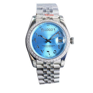 2026 Original Design Luxury Diamond Bezel Calendar Mechanical Watches Luxury <b>Automatic</b> Watches - Product Image 4