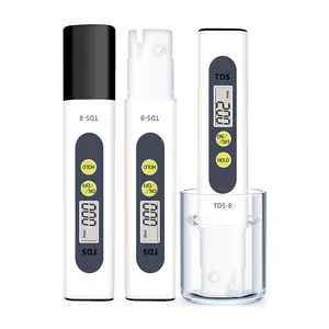TDS Meter Tester Portable Detection Pen Water Quality Test Pen EC Water Measurement Tool Smart H Purity EC TDS-3 Tester Pen