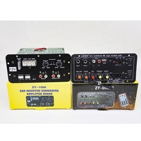 Vente en gros d'usine : Carte amplificateur audio Hi-Fi Bluetooth avec entrées AUX, carte TF, USB, pour haut-parleur 4 Ohm et subwoofer 12V-24V