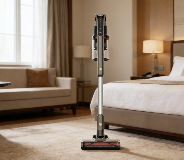 Deep Clean Pet Hair Cordless Stick Vacuum Cleaner 350W 33Kpa Bagless Cyclone HEPA Brushless for Home Carpet Sofa Stair battery vacuum cleaner