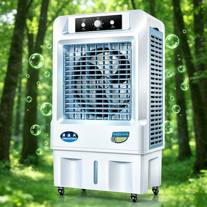 <span class=keywords><strong>Aire</strong></span> <span class=keywords><strong>Acondicionado</strong></span> <span class=keywords><strong>Portátil</strong></span> con Tanque de Agua de 50L, Enfriador Evaporativo de 3 Velocidades, Ventilador de Alto Flujo de <span class=keywords><strong>Aire</strong></span> con Control Remoto para Uso en el Hogar y la Oficina - Product Image 1